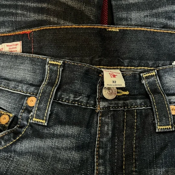 Men’s true religion denim jeans - Picture 3 of 4